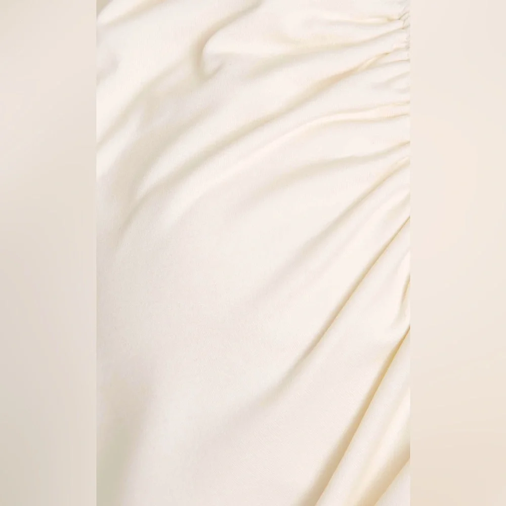 Lena Vie Elevated White Essentials Cutout One-Piece Swimsuit Bikinis - Picture 7 of 8